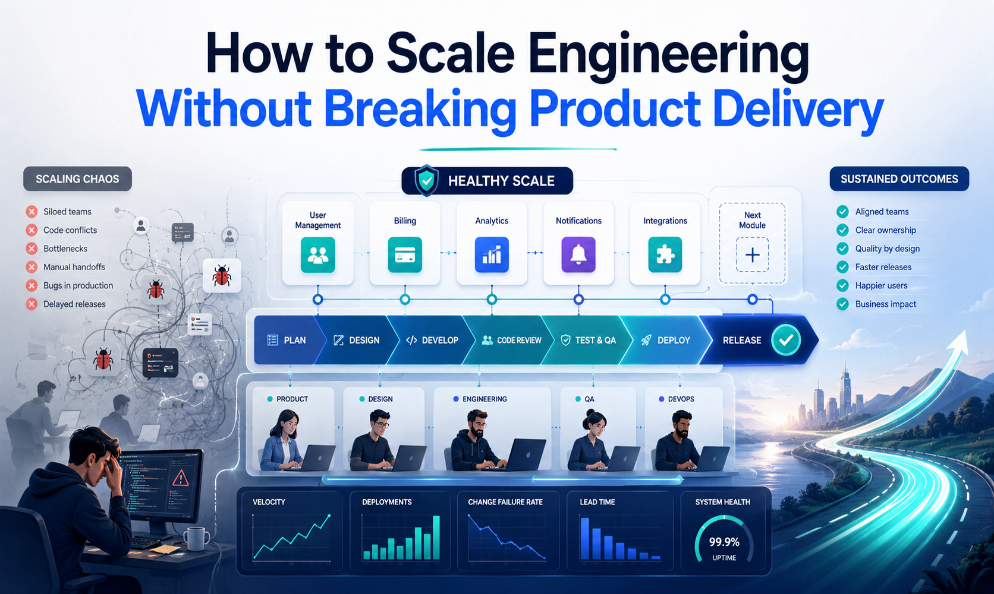 Scaling Engineering for SaaS Without Breaking Product Delivery