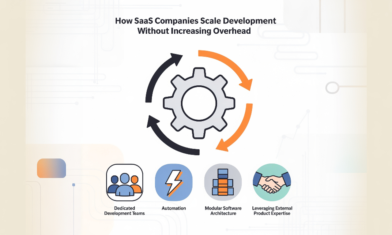 How SaaS Companies Scale Development Without Increasing Overhead