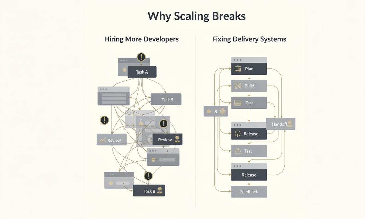 How to Scale Client Projects Without Hiring More Developers